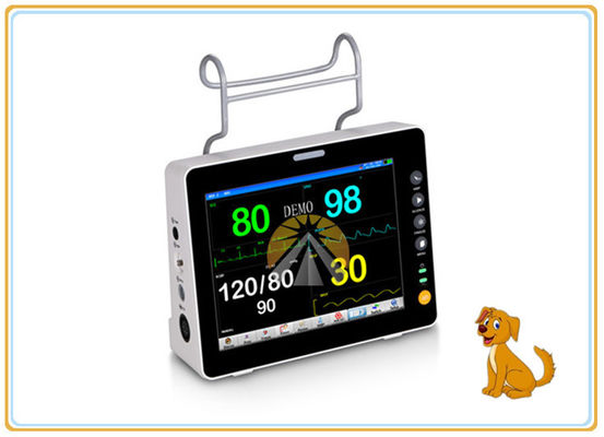 Six Parameters Vet Patient Monitor 800*600 Screen Resolution Max 8 Channel Waveform