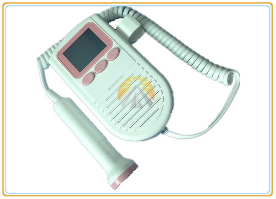 Home Ultrasounic Pocket Fetal Doppler 2 Mhz PHR Probe 0.48KG Weight