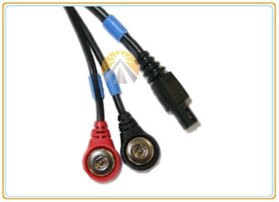 Medical Therapy ECG Lead Wires , CEFAR COMPEX 6 Pin ECG Patient Cable Leadwire