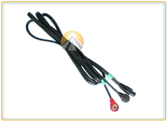 Medical Therapy ECG Lead Wires , CEFAR COMPEX 6 Pin ECG Patient Cable Leadwire