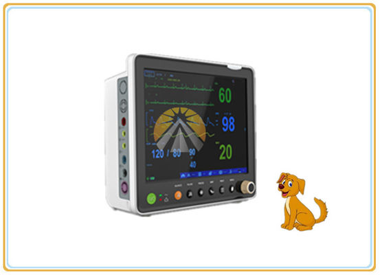 Easy Operate Vet Vital Signs Equipment , Anti Defibrillation Multipara Patient Monitor