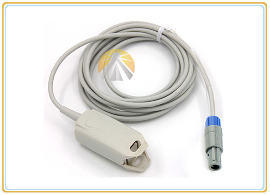 6 Pin Finger Clip Mindray Spo2 Probe Sensor For Adult Durable Medical Grade TPU Cable