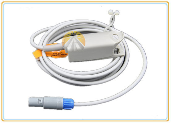 6 Pin Finger Clip Mindray Spo2 Probe Sensor For Adult Durable Medical Grade TPU Cable