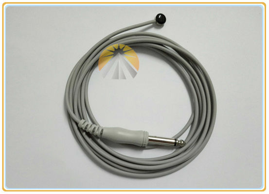 YSI 400 Series Medical Temperature Probe Gray Color 6.35 Male Plug Connector