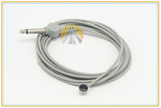 YSI 400 Series Medical Temperature Probe Gray Color 6.35 Male Plug Connector