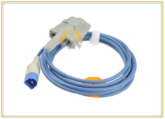 M1196A Philips Silicone Wrap Spo2 Probe Sensor 8 Pin Connector Good  Flexibility