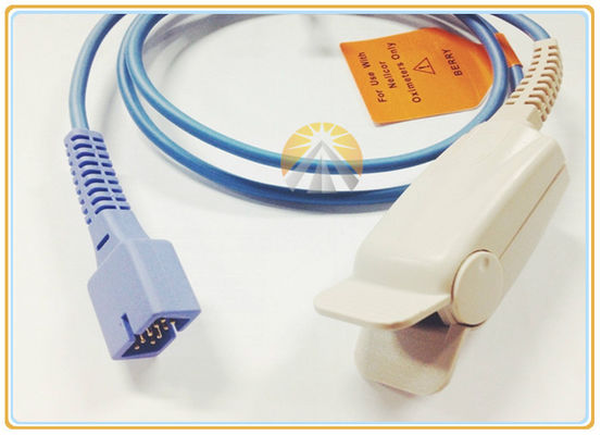  DS-100A Pulse Oximeter Finger Sensor , 9 Pin 1M  Adult Spo2 Sensor