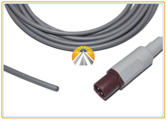 Rectal / Esophageal Philips Temperature Probe , 2 Pin Temperature Sensing Probe