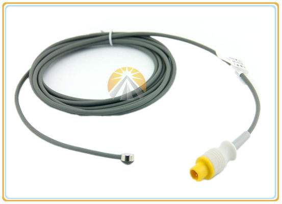 2 Pin Plug Adult Skin Temp Probe Compatible Mindray T5 T8 3.0 Meter Length
