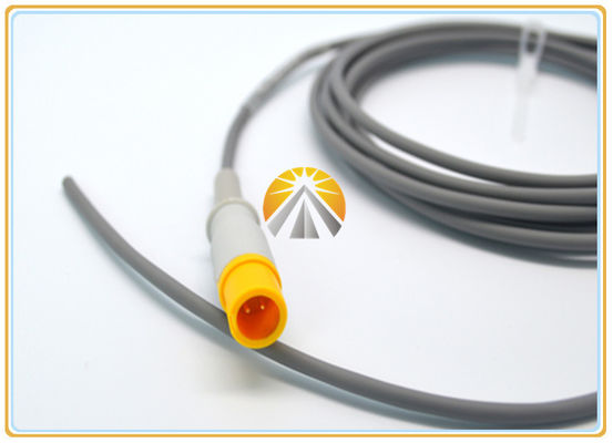 Reusable Mindray Medical Temperature Probe For Esophageal / Rectal 3.0m 2 Pin
