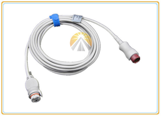 Mindray Invasive Blood Pressure Cable For T5 T6 T8 12 Pin Connector