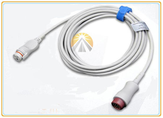 Mindray Invasive Blood Pressure Cable For T5 T6 T8 12 Pin Connector