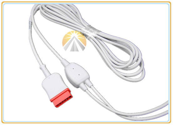 11 Pin GE IBP Cable , 3.6M Length Transducer Adapter Cables 5.0 Mm Diameter