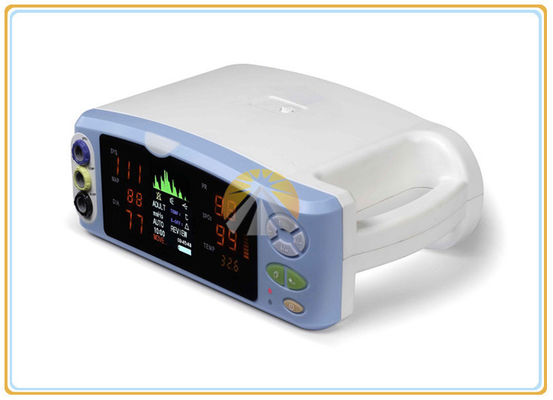2.8 Inch Desktop Hospital Monitoring Equipment , 3 Parameter Patient Care Monitor