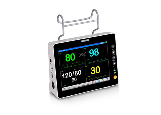 8" Multi Parameter Patient Monitor Six Parameters 96 Hours Large Storage