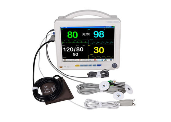 12.1 Inch High Resolution Multi Parameter Hospital Patient Monitor