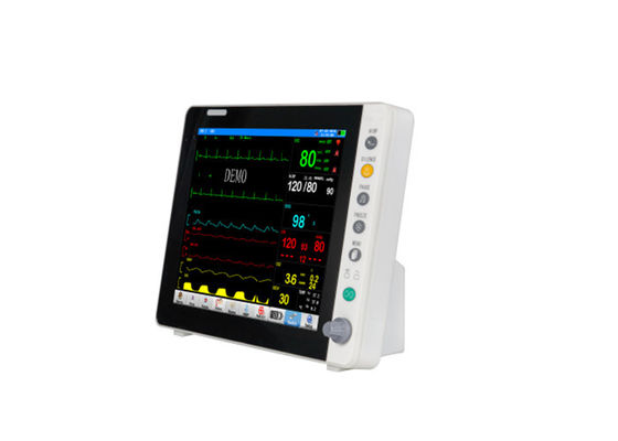 Multi Para Patient Monitor Machine 12.1 Inch Touch Screen Multi Language