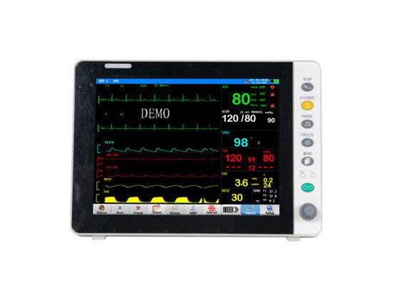 Multi Para Patient Monitor Machine 12.1 Inch Touch Screen Multi Language