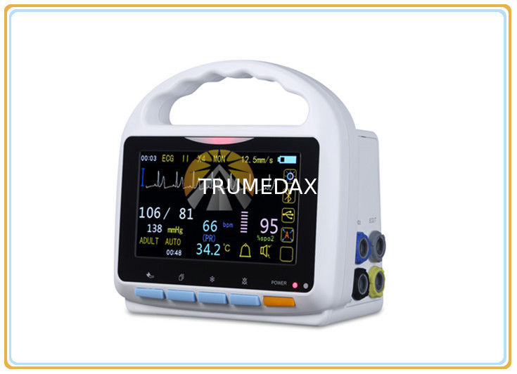 Touch Screen Multipara Monitor , Tabletop Type Patient Monitoring Equipment